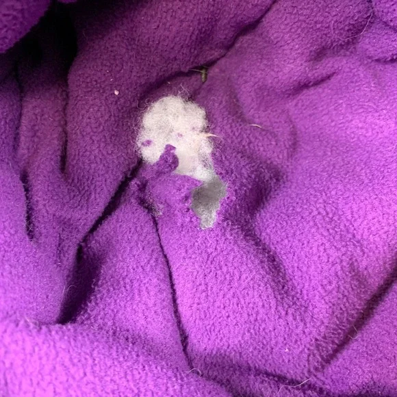 Columbia Nordic Strider Coat Girls Large Purple Omni-Heat Faux Fur Hooded - Picture 9 of 16